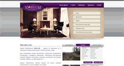 Desktop Screenshot of nobilum-nieruchomosci.pl